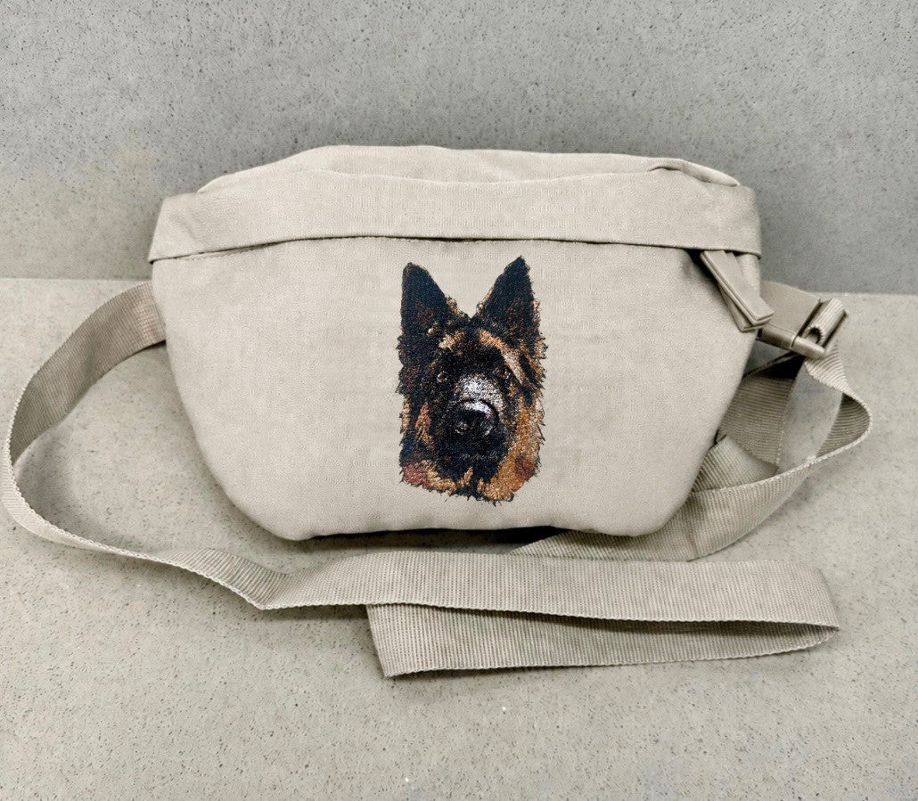 One Pet Personalised Embroidered Waist Bag / Cross Body Bag